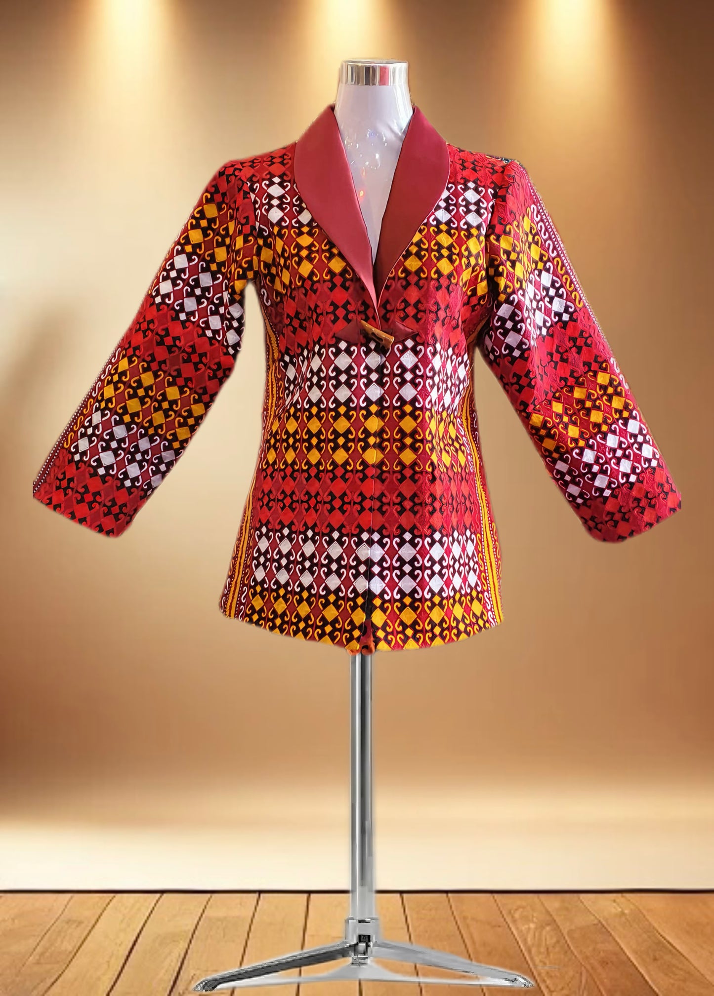 🔥 Handcrafted Afghan Jacket – A Statement of Elegance & Tradition 🔥